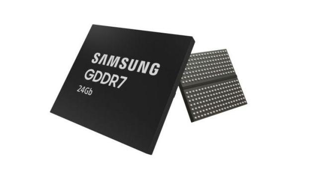 삼성전자 24Gb GDDR7 D램 사진삼성전자