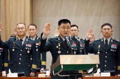 [2024 국감] 박안수 육군총장 北 정권, 한반도 안위 놓고 모험 시도하면 자멸