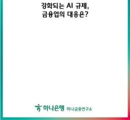 EU부터 美·日까지 AI 규제 강화…금융권, 법제화 전 먼저 움직여야