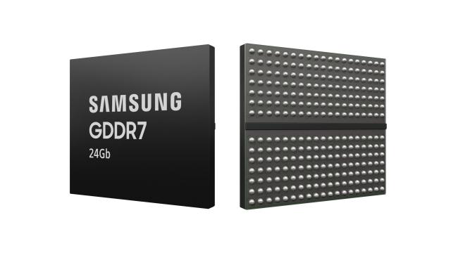 Samsung Electronics GDDR7 DRAM Courtesy of Samsung Electronics