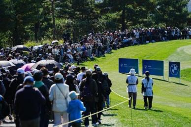 LPGA BMW 레이디스, 갤러리 5만명 방문했다