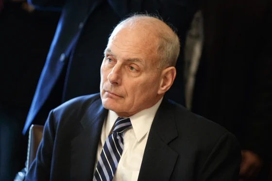 John Kelly at the White House in 2018 AP-Yonhap