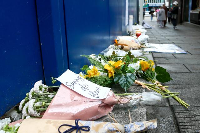 Flowers are laid at October 29 Memorial Alley in Seoul on Oct 29 2024 AJP Kim Dong-woo