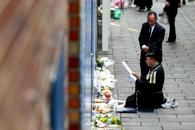 People remember the second anniversary of the Itaewon tragedy at October 29 Memorial Alley in Seoul on Oct 29 2024 AJP Kim Dong-woo