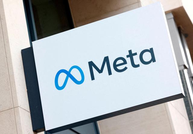 The logo of Meta Platform is shown in Brussels Belgium Dec 6 2022 Reuters-Yonhap