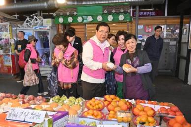 이현재 하남시장, 여성단체협의회와 상권 활성화 캠페인 추진