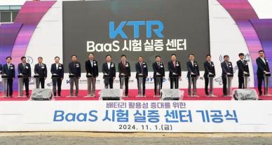 KTR, 국내 최초로 BaaS 시험 실증 센터 구축