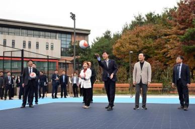 이민근 안산시장 복합시설로서 학교와 지역사회 연결하는 거점 역할 할 것