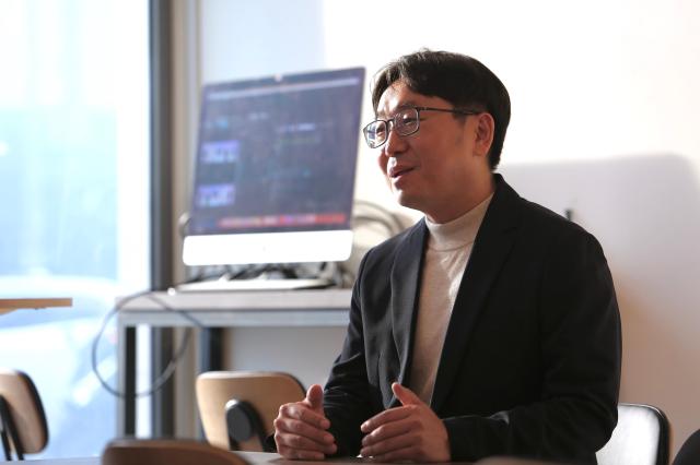 Lee Jeong-han president the Korean Women Entrepreneurs Association KWEA poses during an interview with AJP in her office in southern Seoul on Sept 12 2024 AJP Han Jun-gu