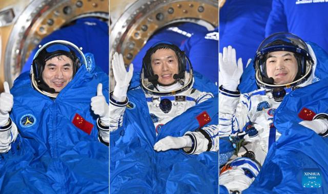 Chinese astronauts complete safe return to Earth after space mission