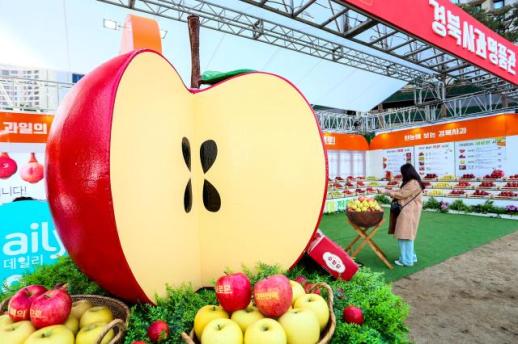 PHOTOS: Gyeongbuk Apple Festival opens in Seoul