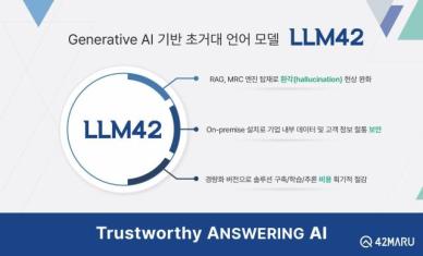 포티투마루 LLM LLM42, 생성 AI 모델 최초 AI 신뢰성 인증 받아