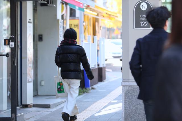 People walk on the street in Seoul Nov 7 2024 AJP Han Jun-gu