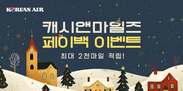 대한항공 마일리지 프로모션 사진대한항공