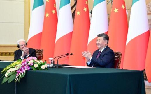 Chinese, Italian presidents vow to strengthen cultural and educational cooperation