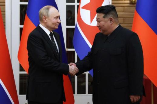 北朝鮮、ロシアとの戦略条約批准···プーチン大統領に続いて金正恩委員長も署名