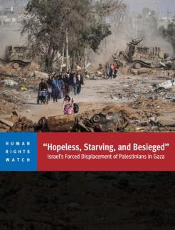 Human Rights Watch accuses Israel of war crimes in Gaza