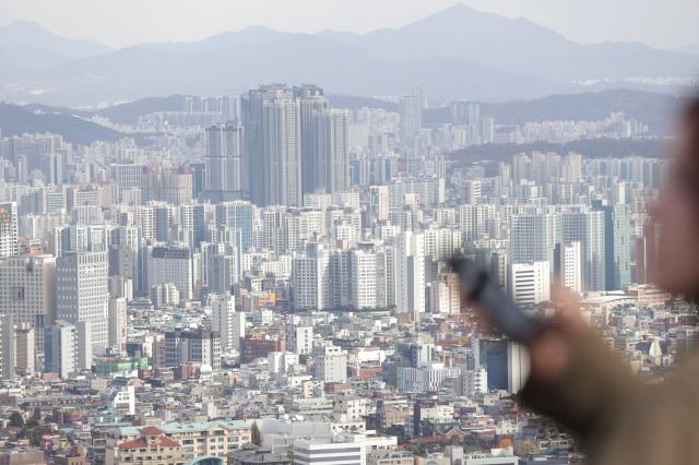 17일 남산에서 바라본 서울 20241117 사진연합뉴스
