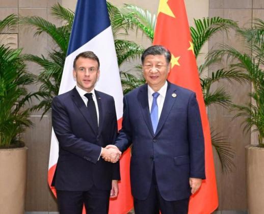 China, France agree to cooperate to address global challenges