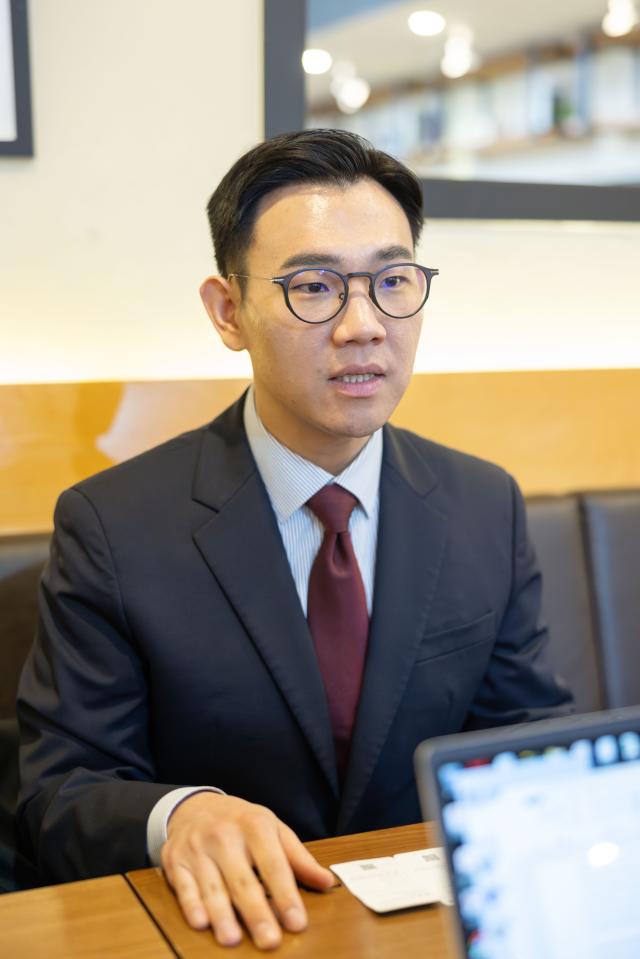 김준호 국민의힘 대변인이 지난 3월 18일 아주경제와 인터뷰하고 있다 사진유대길 기자 dbeorlf123ajunewscom