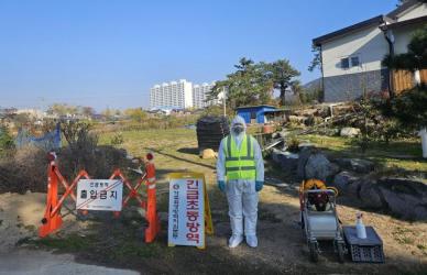 전남 영암, H5형 조류인플루엔자 발생…확산 방지 총력