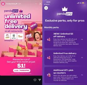 [NNA] 싱가포르 당국, 요리배달 푸드판다 경고