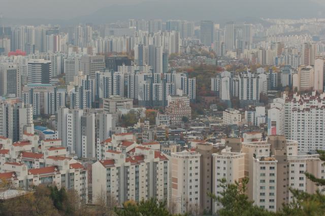 서울 시내 아파트 모습 연합뉴스