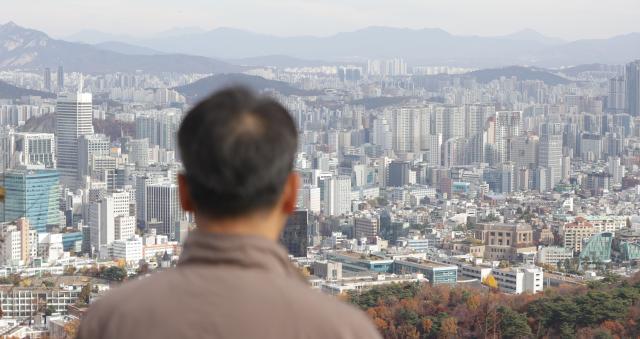 남산에서 바라본 서울 연합뉴스