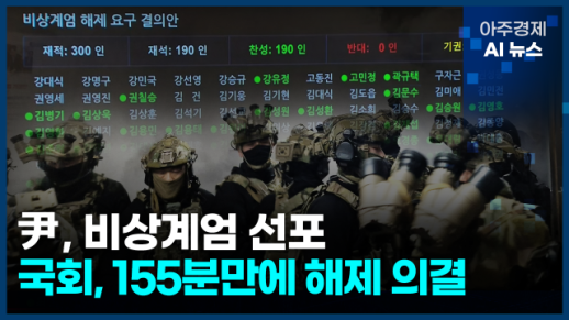 [아주경제 AI뉴스] 2024년 12월 04일 주요 뉴스(리포트)