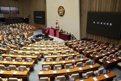 [비상계엄 후폭풍] 윤석열 대통령 탄핵소추안 본회의 보고