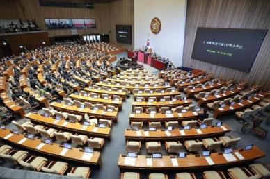 [속보] 野, 국민의힘 의원 전원 호명 본회의장 복귀해달라