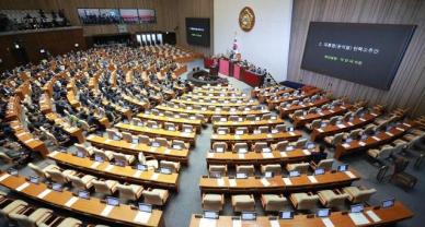 [속보] 尹대통령 탄핵소추안 표결 시작…안철수 제외 與 107명 전원 퇴장