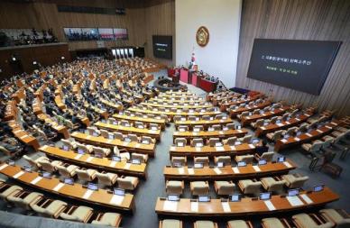 [속보] 尹 대통령 탄핵소추안, 정족수 미달로 폐기