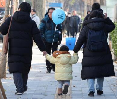 [포토] 대통령 탄핵과 하늘색 풍선