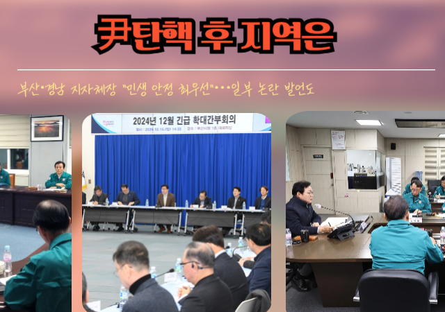 지역 정가에서는 단체장들의 적극적인 대응을 긍정적으로 평가하면서도 정치적 논란이 민생 회복의 걸림돌이 되지 않도록 신중한 태도를 유지해야 한다고 강조했다그래픽박연진