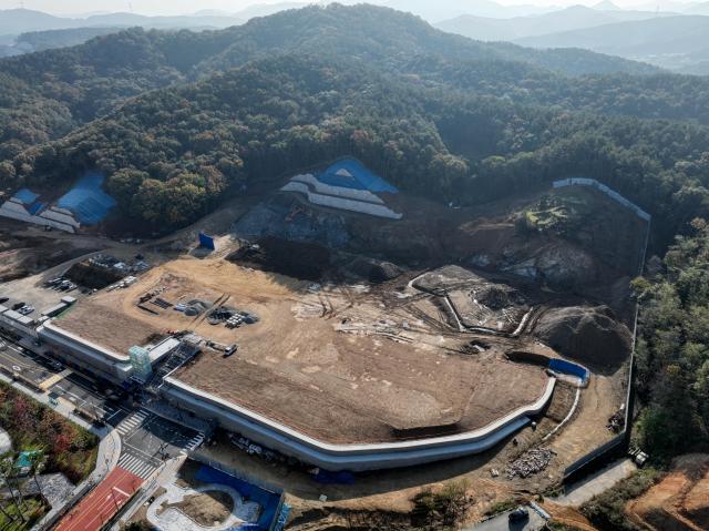 용신고 건립 예정 부지 전경사진용인시