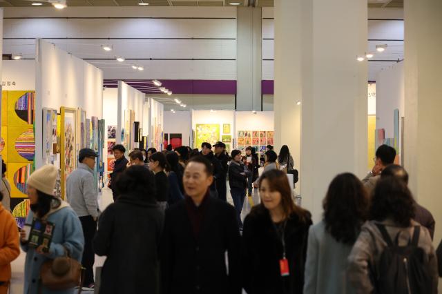 The Art Show runs from Dec 24 to Dec 28 2024 at COEX in Seoul AJP Han Jun-gu