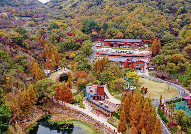 진주시 월아산 우드랜드 2024년 산림청 우수기관 선정전경사진진주시