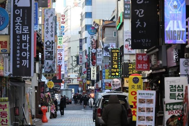 서울 종로구 식당가의 한산한 모습 사진연합뉴스DB