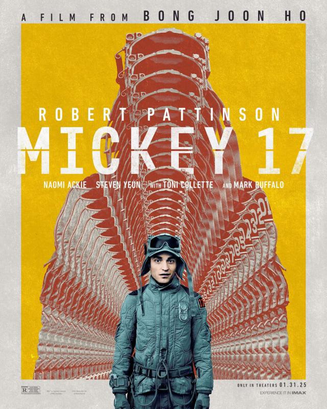 The official poster of director Bong Joon-hos upcoming film Mickey 17