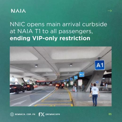 [NNA] 마닐라공항 제1터미널, 승강장 확대