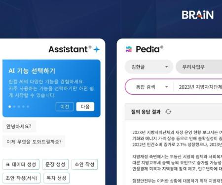 한글과컴퓨터한컴는 지난해 선보인 인공지능AI 제품 라인업 3종이 모두 GSGood Software 인증 1등급을 획득했다고 16일 밝혔다 사진한글과컴퓨터
