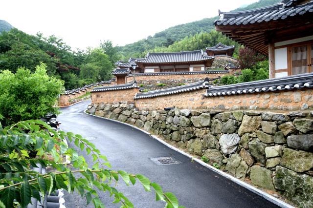 오성한옥마을 전경사진완주군