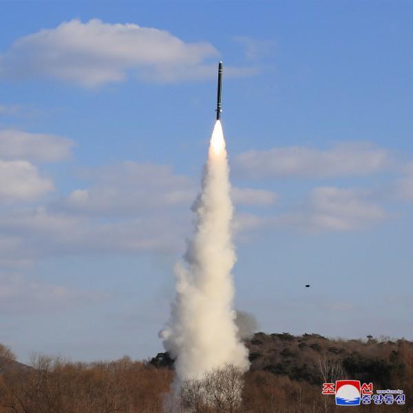 North Koreas Missile General Bureau conducts a test launch of a sea-to-ground strategic cruise missile on Jan 25 KCNAYONHAP