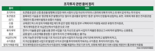 금융위, 부동산·음원 조각투자 제도화… 대체거래소 ETF·ETN 거래 허용 추진