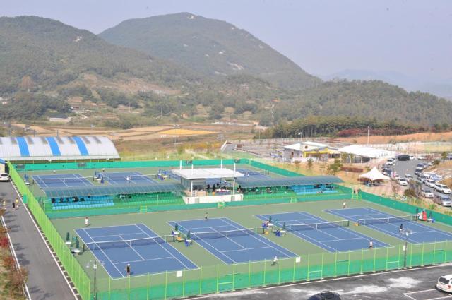 순창군 공설운동장 테니스장 전경사진순창군