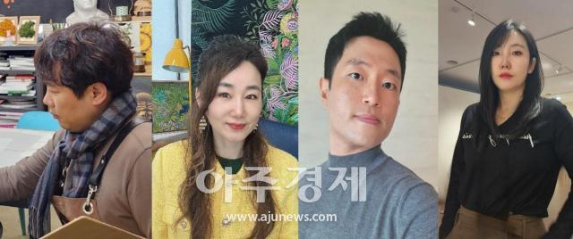 왼쪽부터 수상자 김태원 고지은 노정재 양정화 사진아주글로벌교류센터