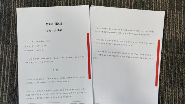  수사 촉구서 사진서울시