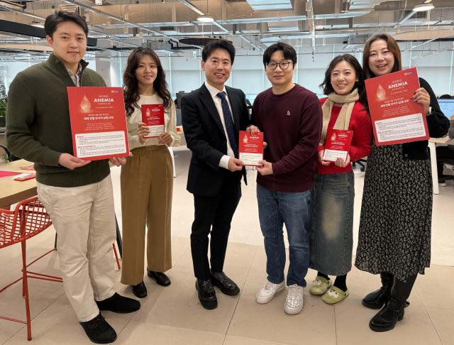 JW중외제약은 오는 13일 ‘세계 빈혈 인식의 날’을 맞아 빈혈 치료 중요성에 대한 인식을 높이기 위해 캠페인을 실시했다사진JW중외제약
