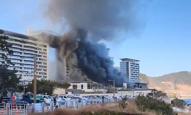 Six dead in construction site fire in Busan